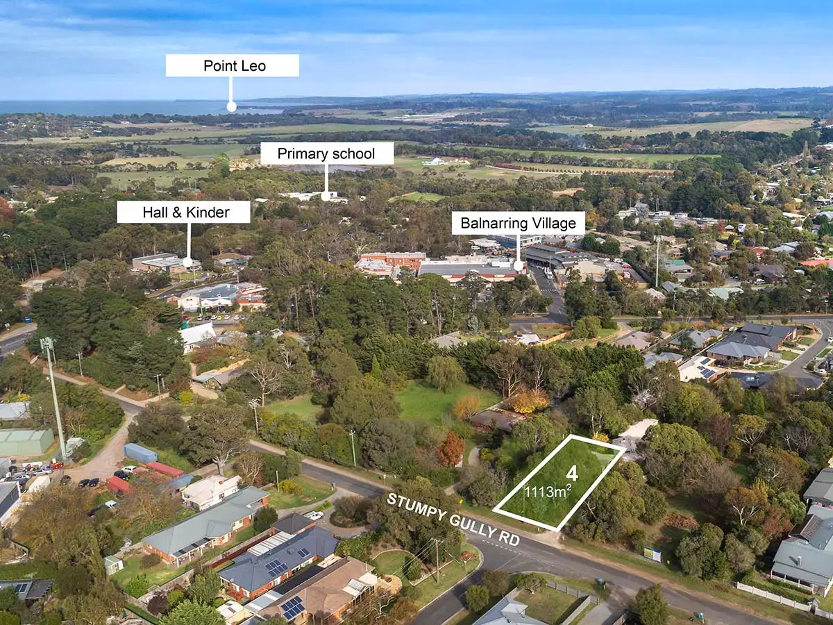 Main view of Homely land listing, LOT 4, 21 - 25 Stumpy Gully Road, Balnarring VIC 3926