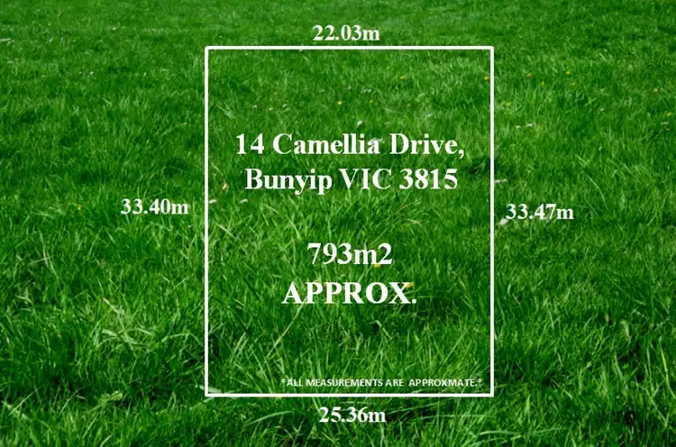 14 Camellia Drive, Bunyip VIC 3815