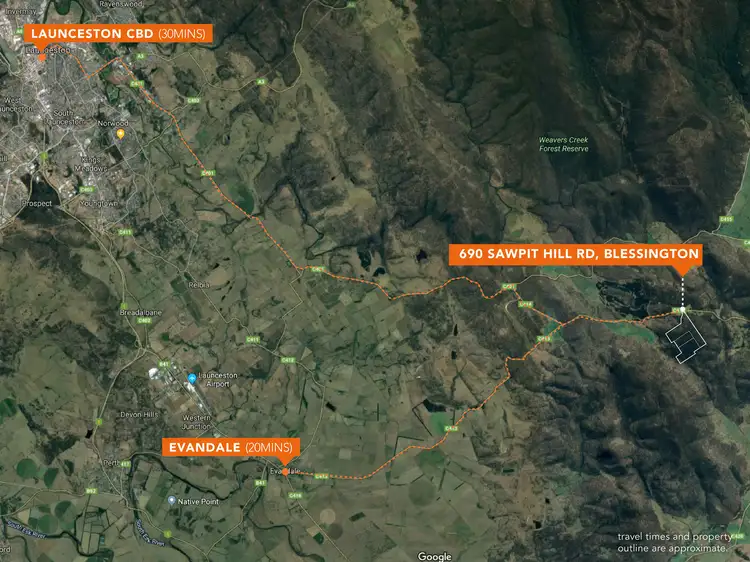 Fourth view of Homely land listing, 690 Sawpit Hill Road, Blessington TAS 7212