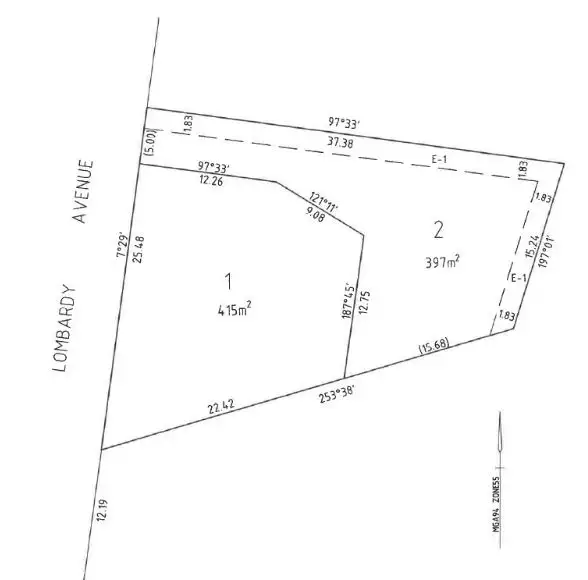 Third view of Homely land listing, LOT 2, 23 Lombardy Avenue, Dromana VIC 3936