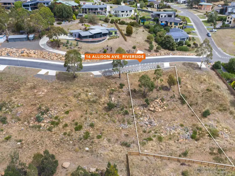 Second view of Homely land listing, 16 Allison Avenue, Riverside TAS 7250