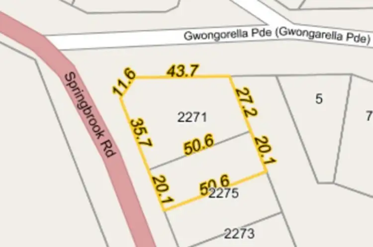 Second view of Homely land listing, LOT 21, 2271 Springbrook Road, Springbrook QLD 4213