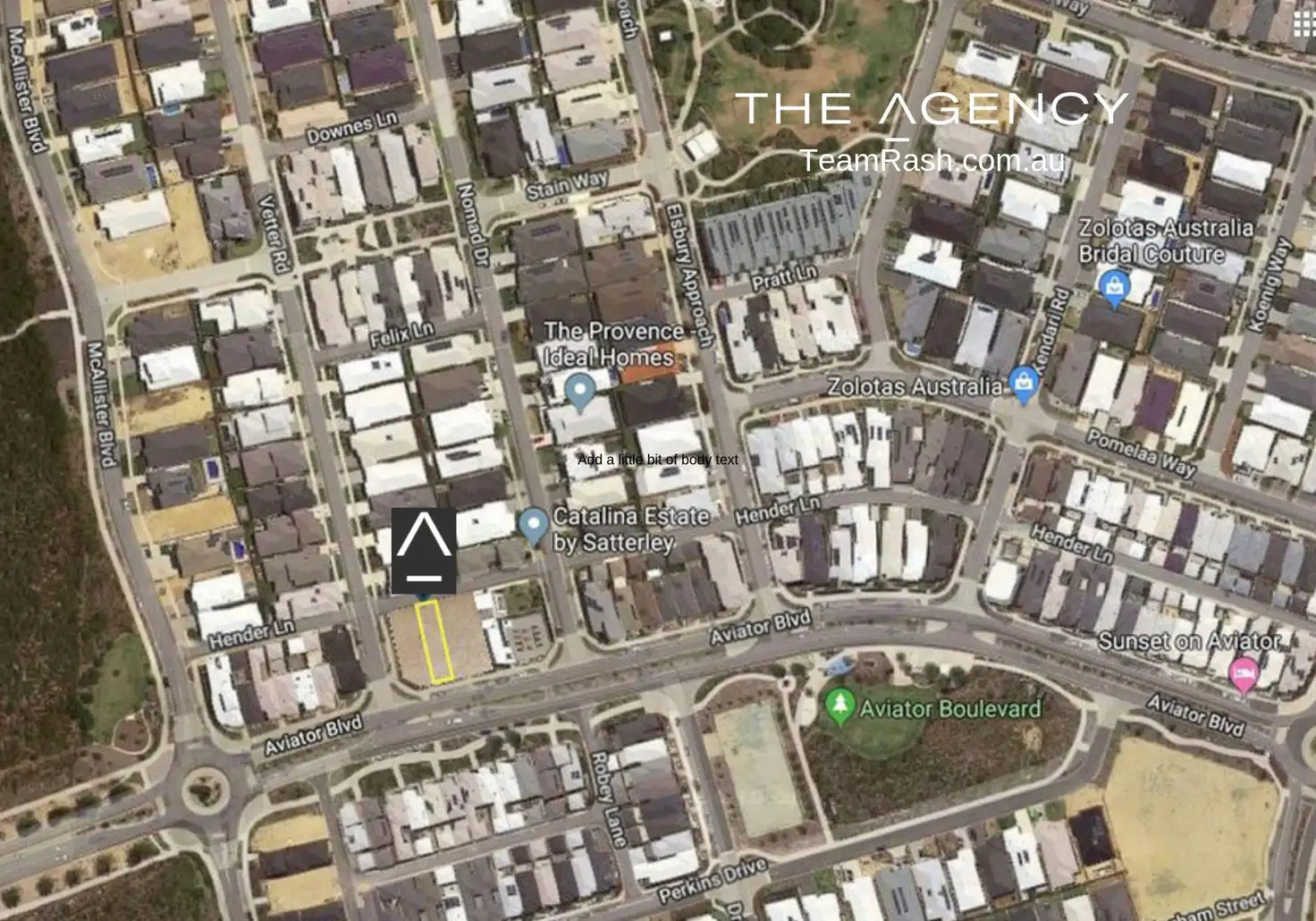 Main view of Homely land listing, 33 Aviator Boulevard, Clarkson WA 6030