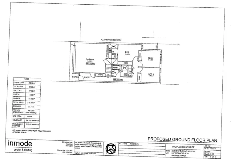Third view of Homely land listing, 38 (Lot 53) Diamond Boulevard, Greensborough VIC 3088