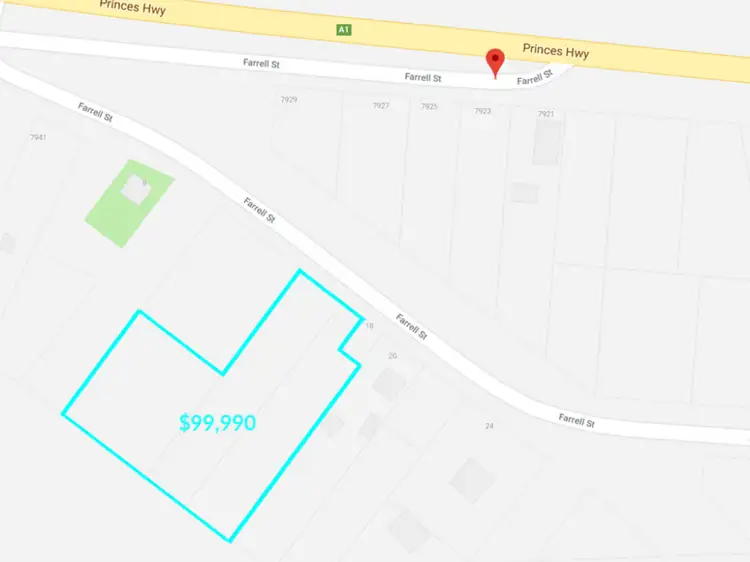 Main view of Homely land listing, LOT 1, 2 & 3 Farrell Street, Garvoc VIC 3265