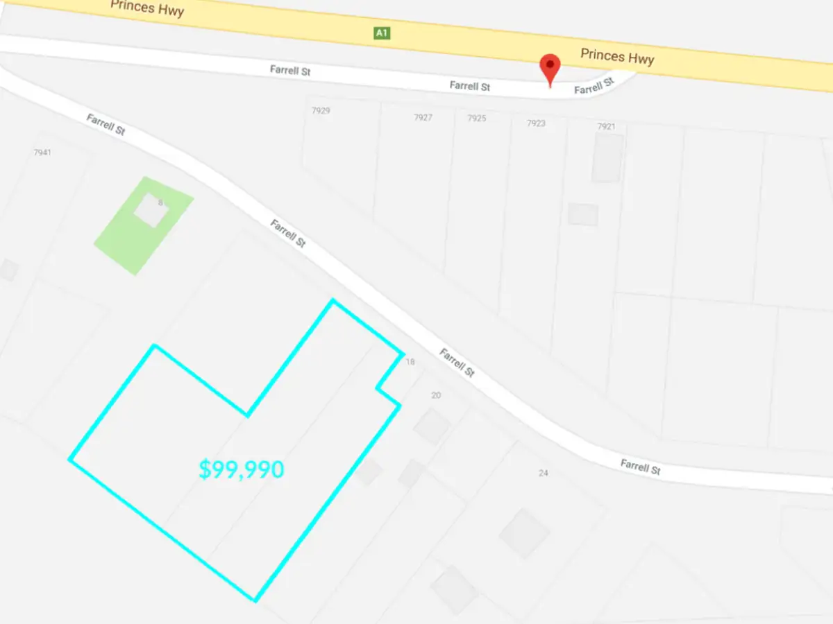 Main view of Homely land listing, LOT 1, 2 & 3 Farrell Street, Garvoc VIC 3265