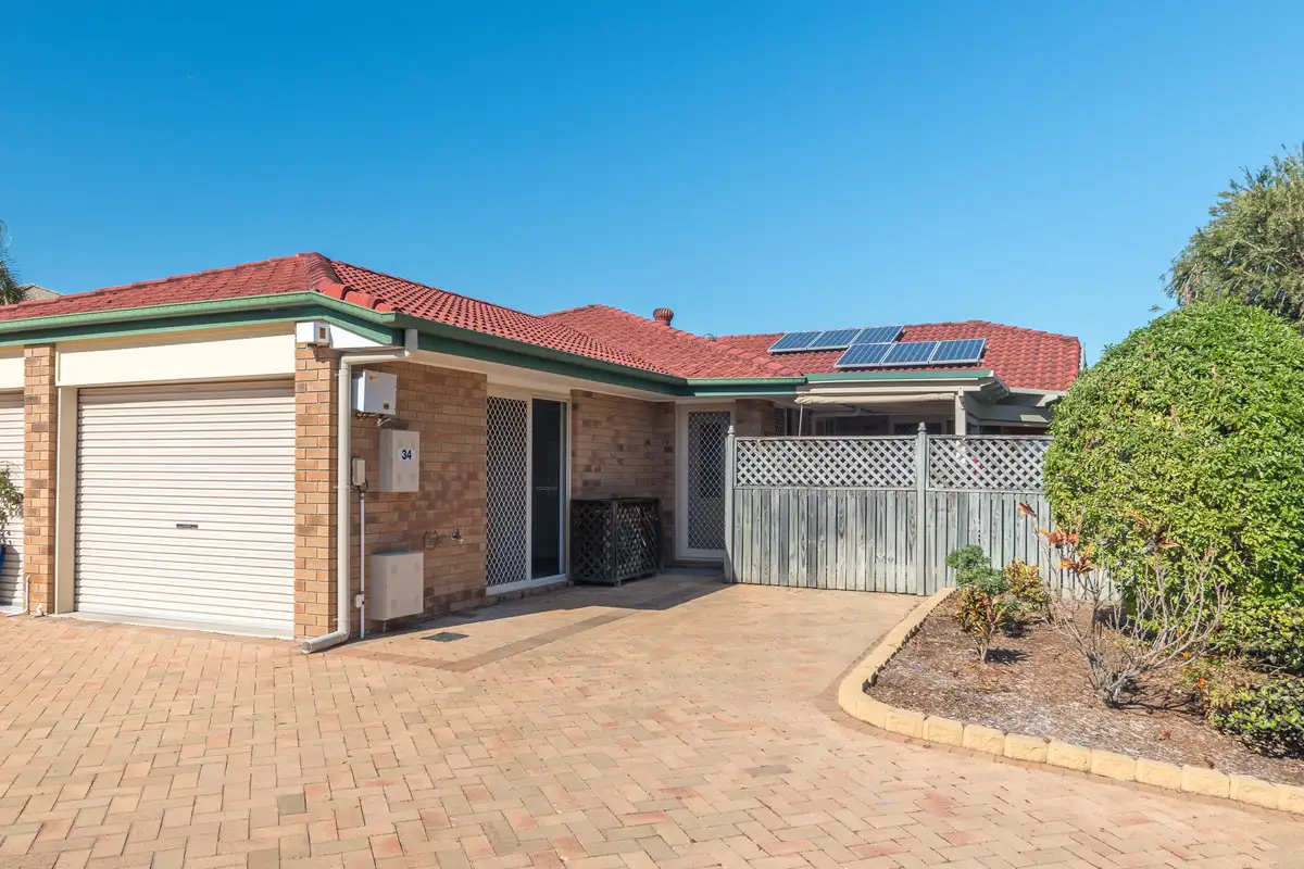 Main view of Homely villa listing, 34/128 Meadowlands Road, Carina QLD 4152