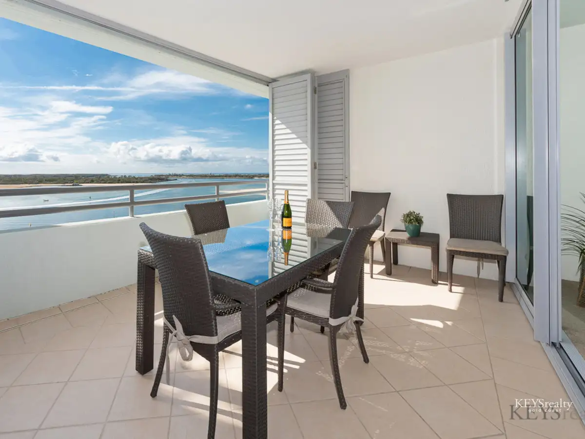 Main view of Homely apartment listing, 804/360 Marine Parade, Labrador QLD 4215