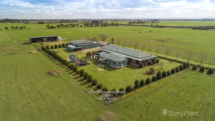 Main view of Homely rural property listing, 55 Hornbuckle Road, Catani VIC 3981