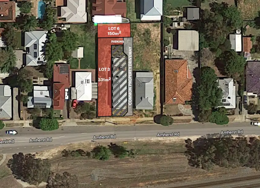 Main view of Homely land listing, Proposed Lot 6, 11 Amherst Road, Woodbridge WA 6056