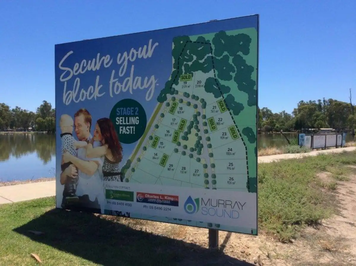 Main view of Homely land listing, Murray Sound, Cohuna VIC 3568