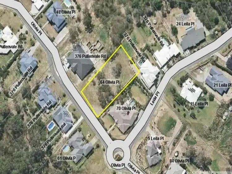 Main view of Homely land listing, 64 Olivia Place, Pullenvale QLD 4069