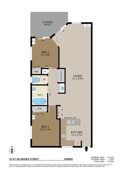 Fourth view of Homely apartment listing, 15/39 Digger Street, Parramatta Park QLD 4870