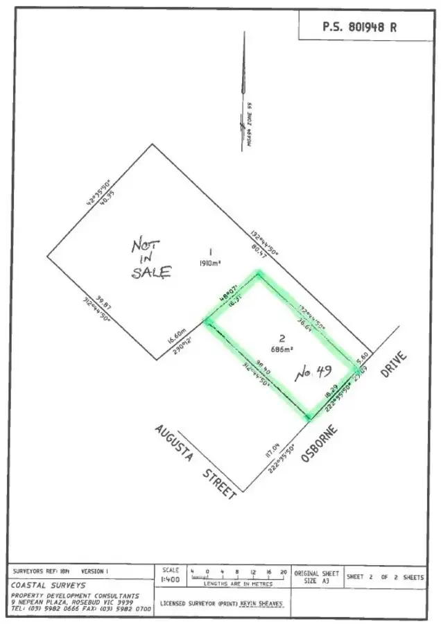 Second view of Homely land listing, Lot 2, 49 Osborne Drive, Mount Martha VIC 3934
