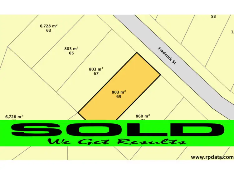 Main view of Homely land listing, 69 Frederick Street, Vincentia NSW 2540