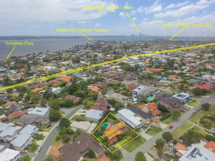 Main view of Homely house listing, 1 Millington Street, Ardross WA 6153