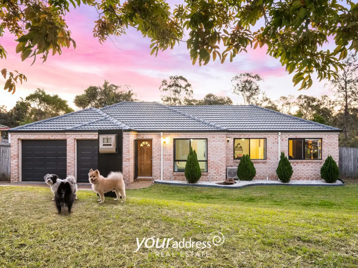 Main view of Homely house listing, 3 Jewel Court, Regents Park QLD 4118