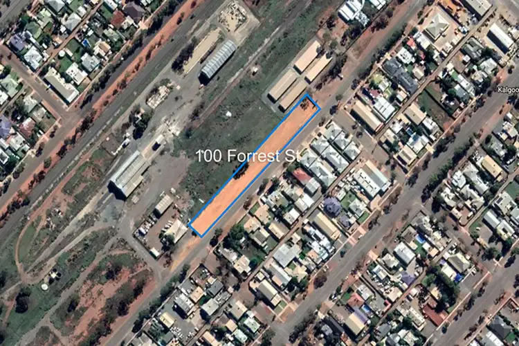 Second view of Homely land listing, 100 Forrest Street, Kalgoorlie WA 6430