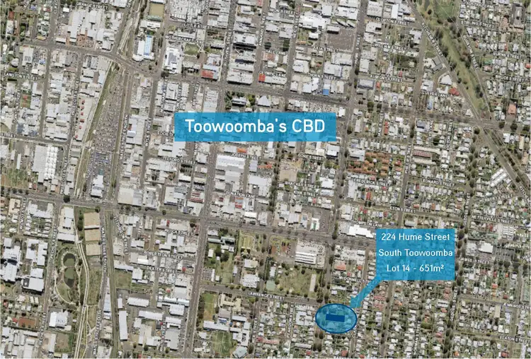 Fifth view of Homely land listing, LOT 14, 224a Hume Street, South Toowoomba QLD 4350