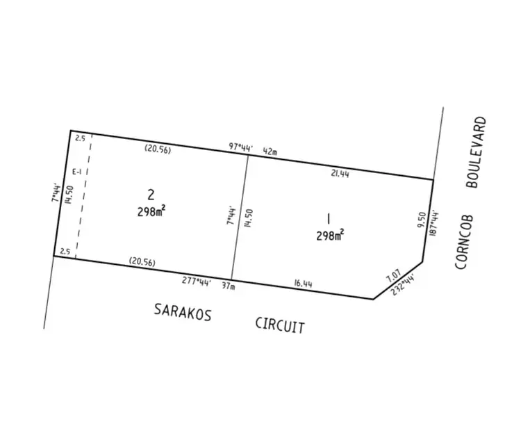 Main view of Homely land listing, LOT 1, 20 Corncob Boulevard, Wangaratta VIC 3677