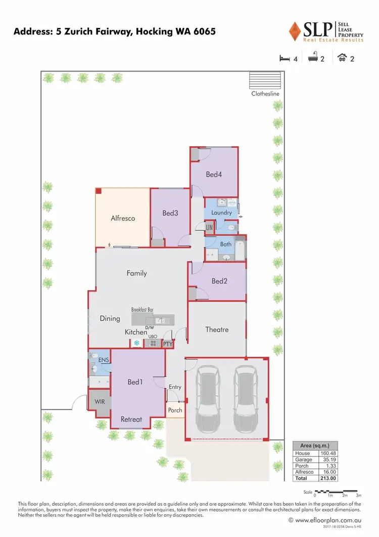 Fifth view of Homely house listing, 5 Zurich Fairway, Hocking WA 6065