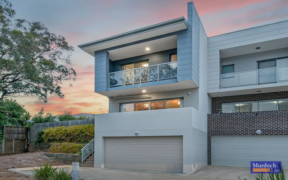 Main view of Homely townhouse listing, 45/23 Watkins Road, Baulkham Hills NSW 2153