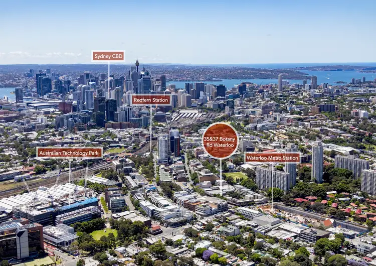 Second view of Homely house listing, 35 & 37 Botany Road, Waterloo NSW 2017