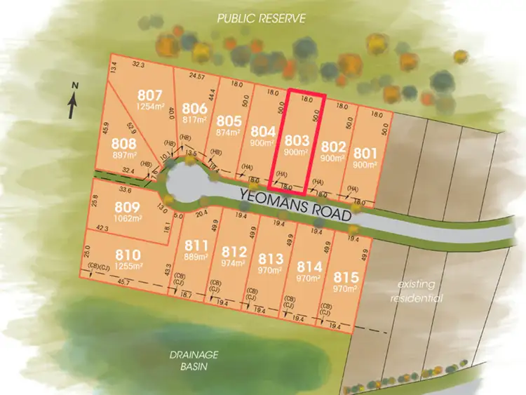 LOT 803 The Foothills Estate, Armidale NSW 2350