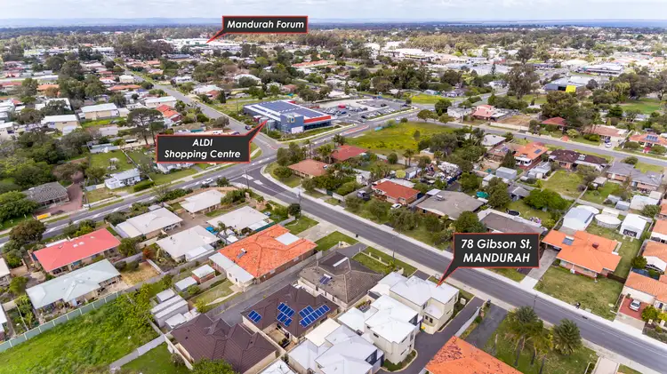Third view of Homely townhouse listing, 78A Gibson Street, Mandurah WA 6210