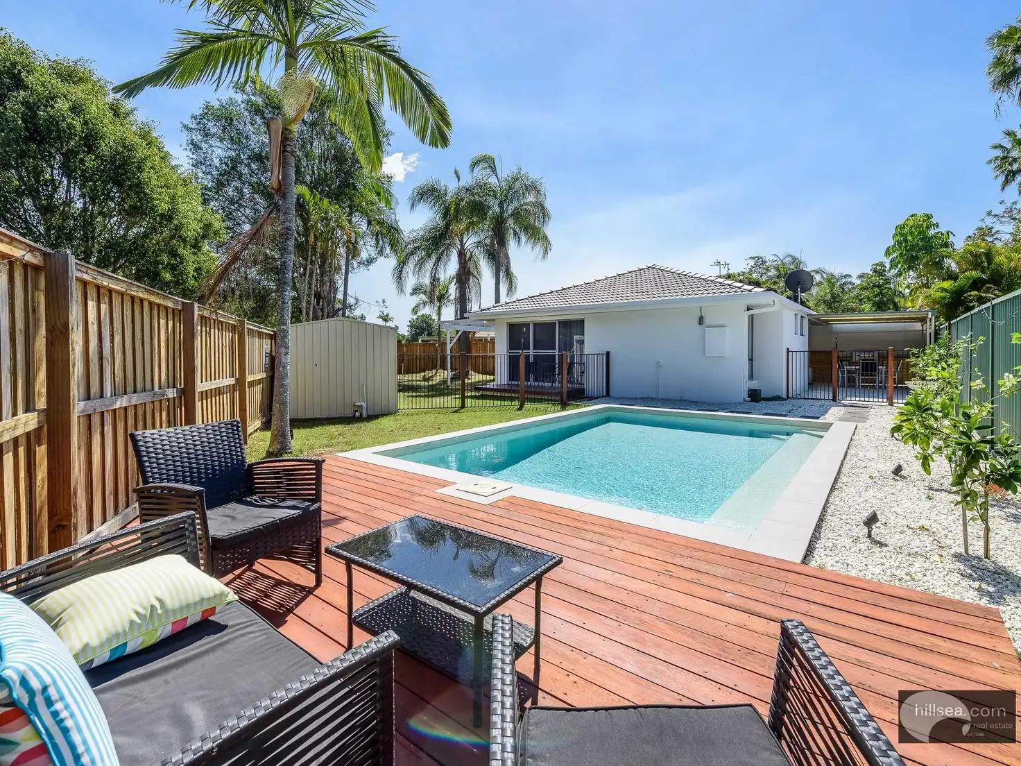 Main view of Homely semi-detached listing, 1/12 Telopea Street, Labrador QLD 4215