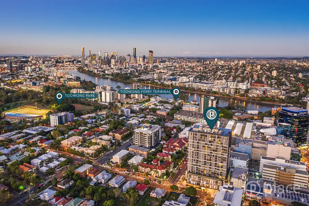 Main view of Homely apartment listing, 1205/48 Jephson Street, Toowong QLD 4066