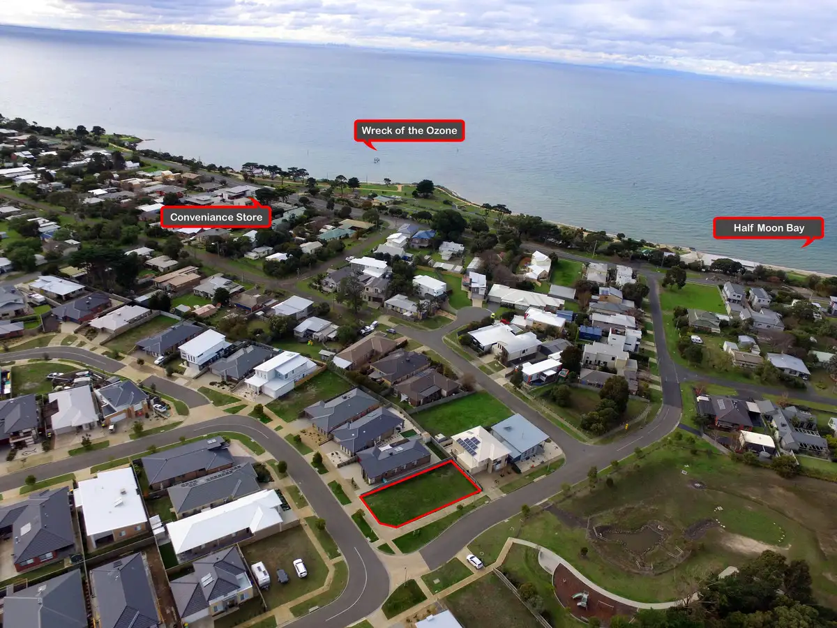 Main view of Homely land listing, 2 Half Moon Crescent, Indented Head VIC 3223