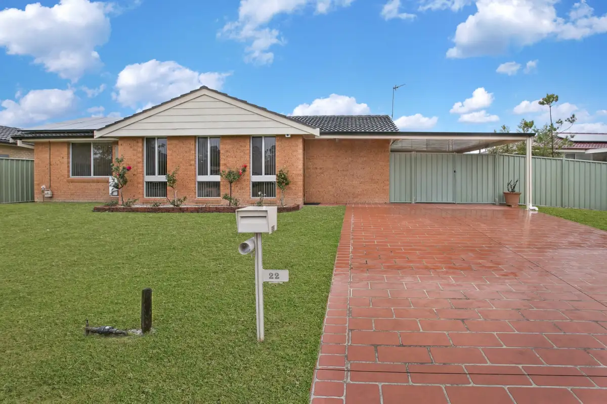 Main view of Homely house listing, 22 Pioneer Grove, Werrington Downs NSW 2747