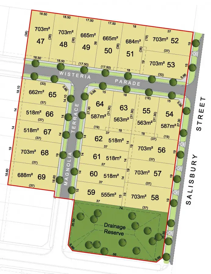 Third view of Homely land listing, 5 Wisteria Parade, Wangaratta VIC 3677