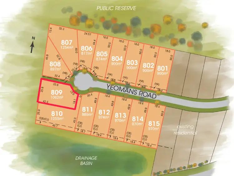 Second view of Homely land listing, LOT 809 The Foothills Estate, Armidale NSW 2350