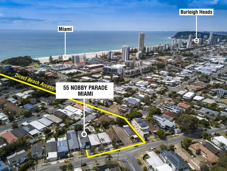 Second view of Homely house listing, 55 Nobby Parade, Miami QLD 4220