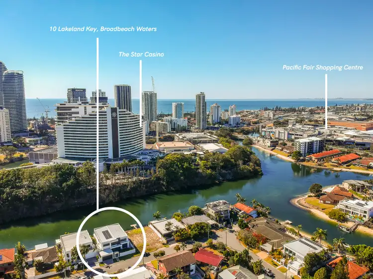 Third view of Homely house listing, 10 Lakeland Key, Broadbeach Waters QLD 4218