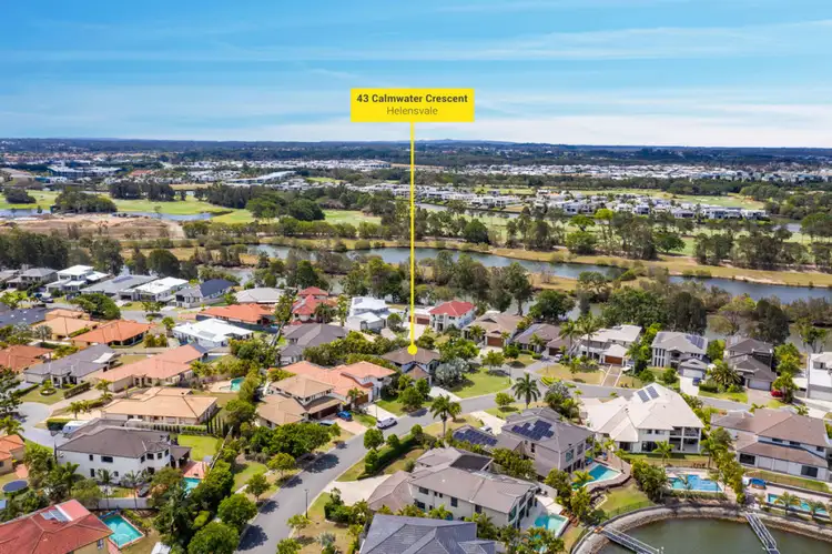 Second view of Homely house listing, 43 Calmwater Crescent, Helensvale QLD 4212
