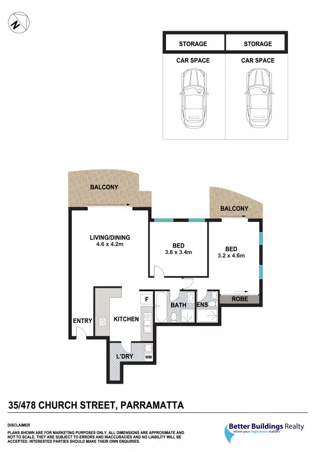 Sixth view of Homely apartment listing, 35/478 Church Street, Parramatta NSW 2150