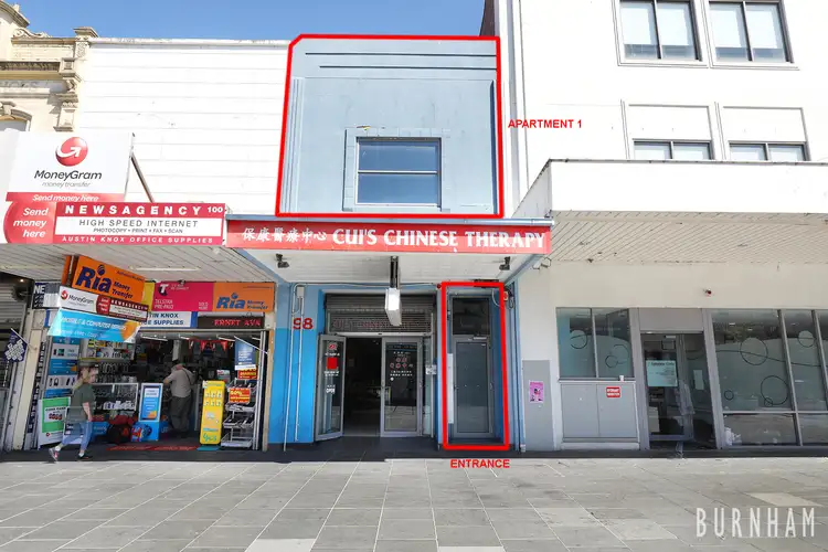 Second view of Homely apartment listing, 1/98 Nicholson Street, Footscray VIC 3011
