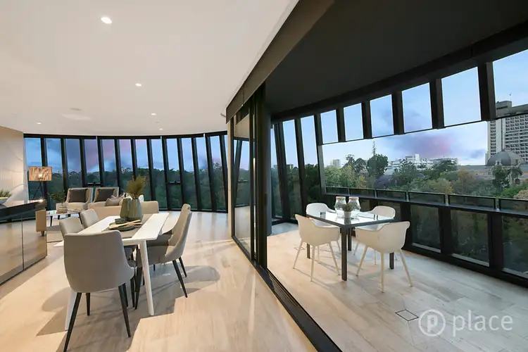 Second view of Homely apartment listing, 605/140 Alice Street, Brisbane City QLD 4000