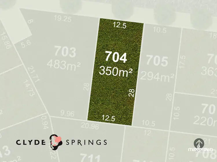 Main view of Homely land listing, LOT 704, 230S Hardys Road, Clyde North VIC 3978