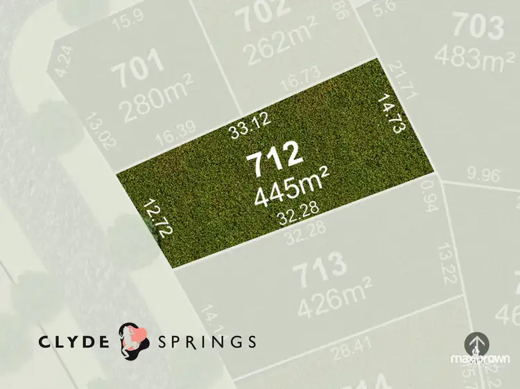 Main view of Homely land listing, LOT 712, 230S Hardys Road, Clyde North VIC 3978