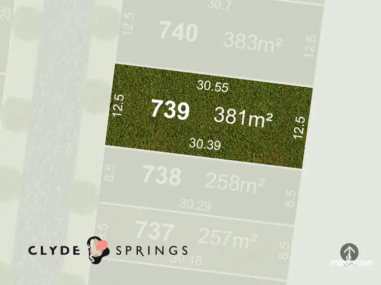LOT 739, 230S Hardys Road, Clyde North VIC 3978