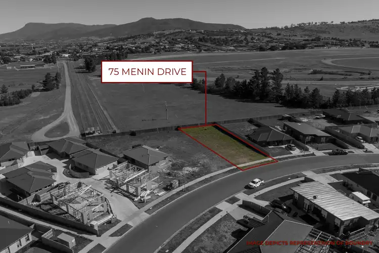 Second view of Homely land listing, 75 Menin Drive, Brighton TAS 7030