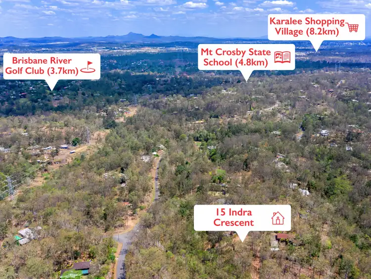 Second view of Homely land listing, 15 Indra Crescent, Karana Downs QLD 4306