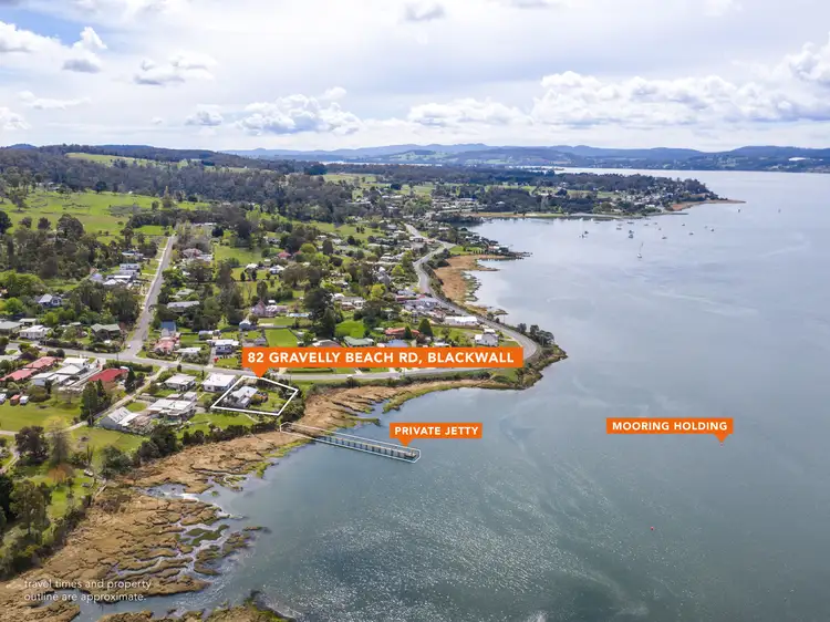 Main view of Homely house listing, 82 Gravelly Beach Road, Blackwall TAS 7275