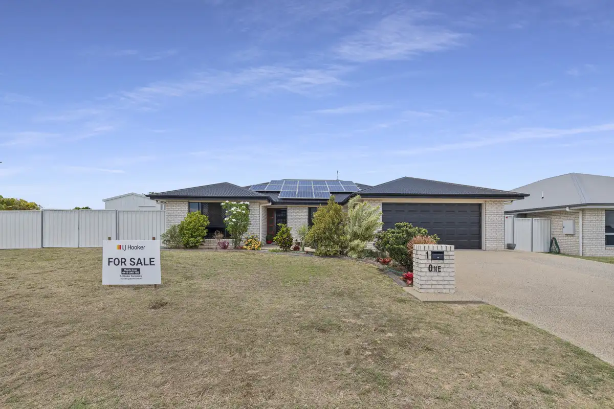 Main view of Homely house listing, 1 Conquest Court, Kepnock QLD 4670