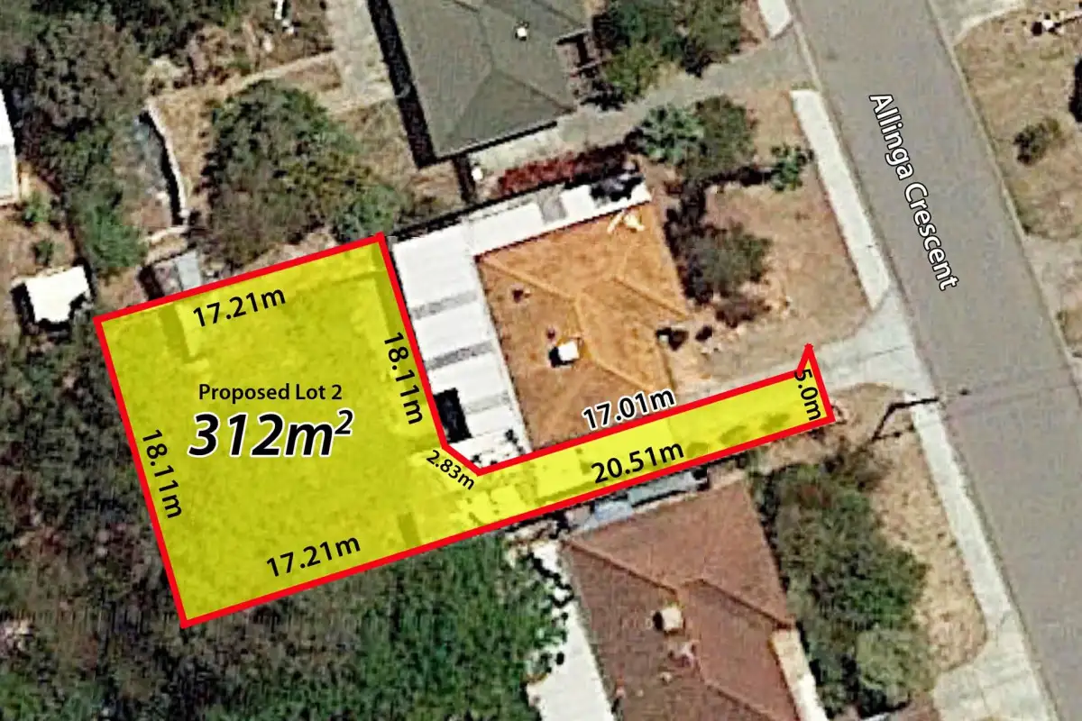 Main view of Homely land listing, 25A Allinga Crescent, Craigie WA 6025