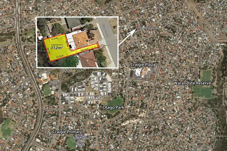 Second view of Homely land listing, 25A Allinga Crescent, Craigie WA 6025